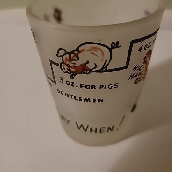 Say When Shotglass - Picture 4 of 8